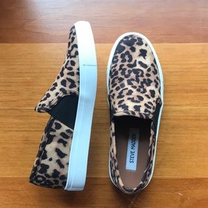 Steve Madden Leopard Shoes Size 7